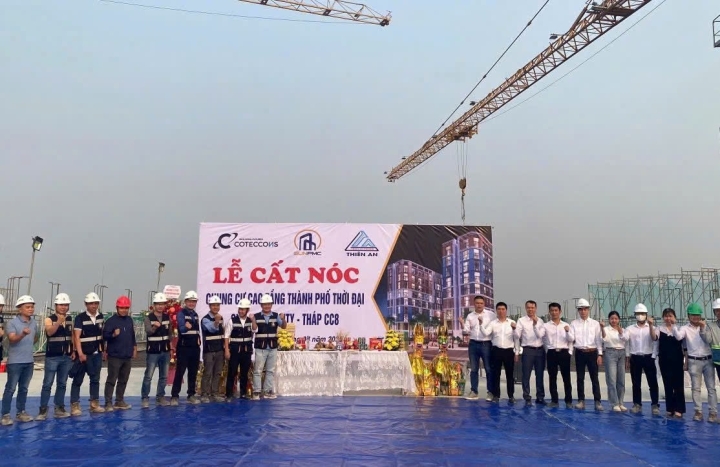 Công trình: Thi công móng, hầm, thân chung cư cao tầng