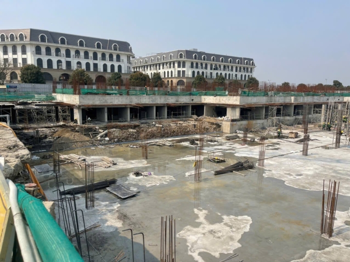 Công trình: Thi công và hoàn thành công tác kết cấu hầm của cụm 1 cho dự án Các công trình tại ô đất ký hiệu B6-CT02 (50% Cluster 1)