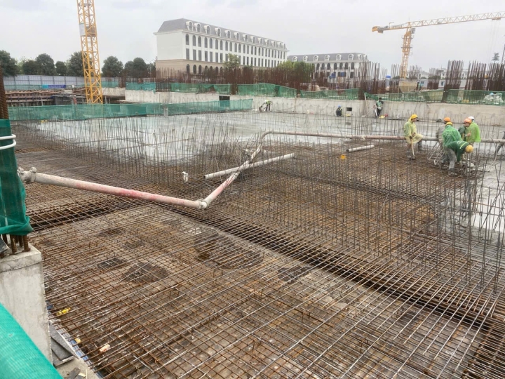 Công trình: Thi công và hoàn thành công tác kết cấu hầm của cụm 1 cho dự án Các công trình tại ô đất ký hiệu B6-CT02 (50% Cluster 1)